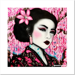 Forbidden Geisha Posters and Art